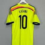 2014/15 JAPAN KAGAWA #10 AWAY SHIRT (M) ADIDAS