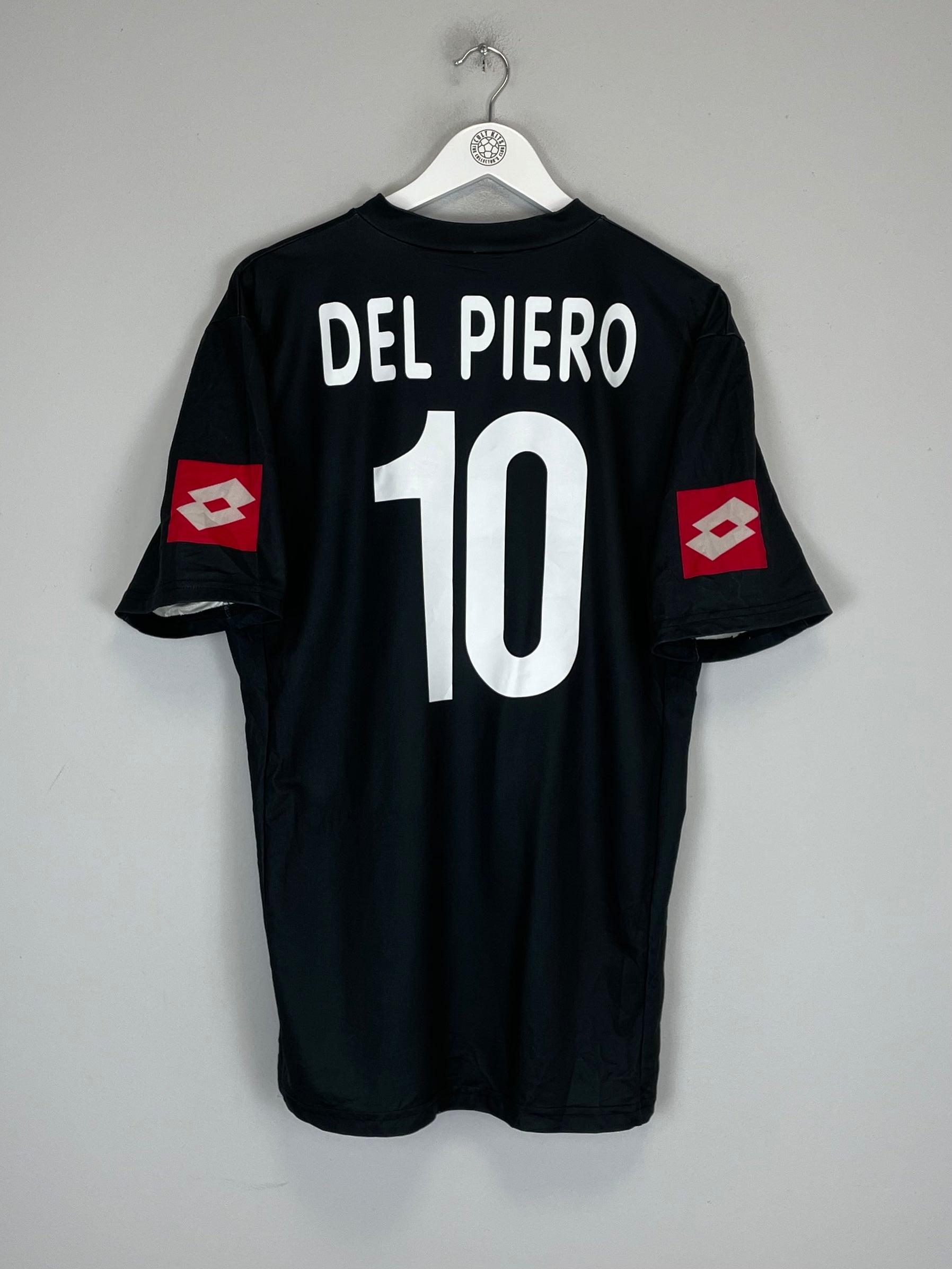 2001/02 JUVENTUS DEL PIERO #10 AWAY SHIRT (XL) LOTTO