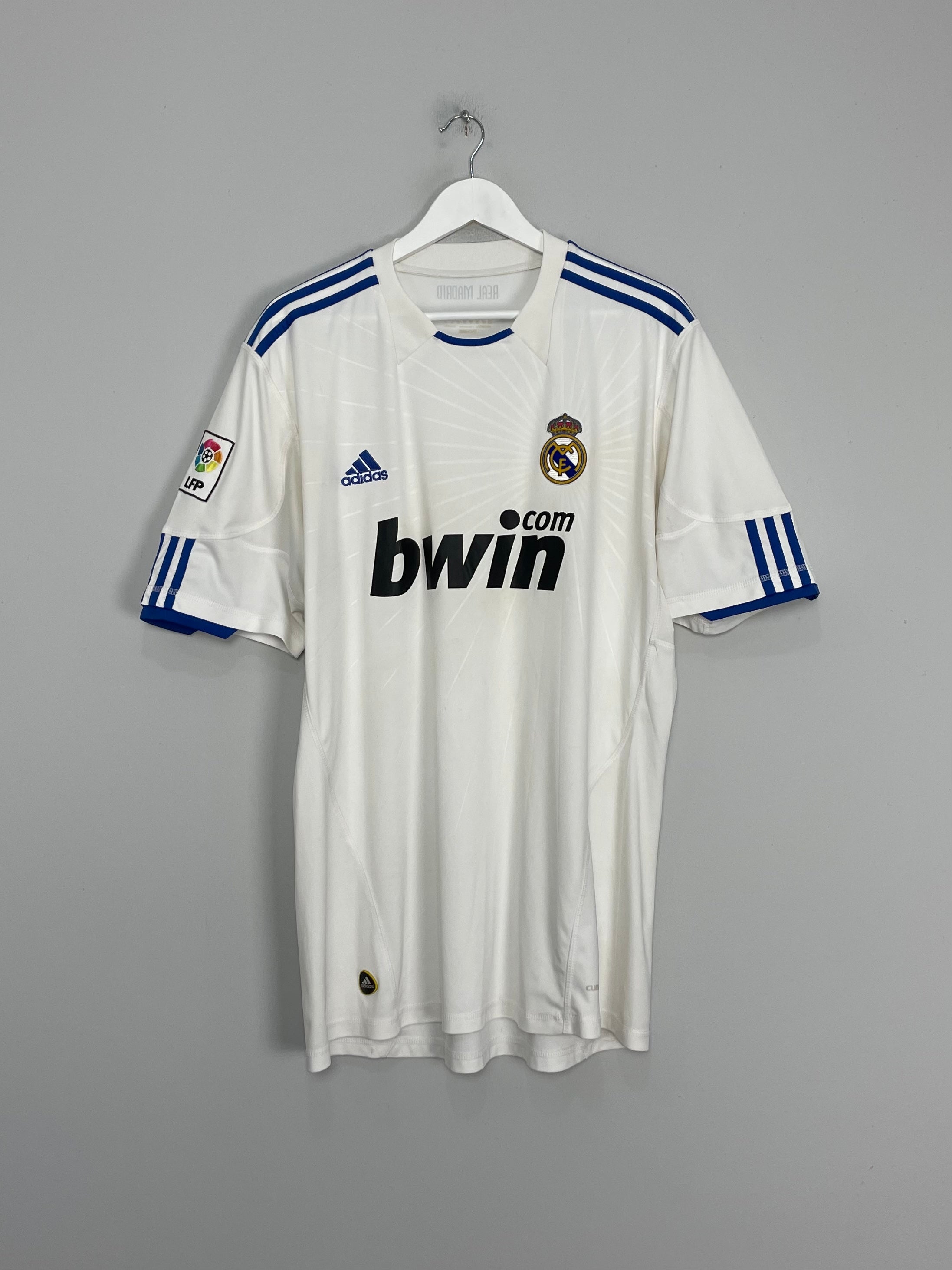 2010/11 REAL MADRID HOME SHIRT (XL) ADIDAS