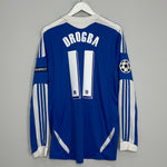 2011/12 CHELSEA DROGBA #11 C/L L/S HOME SHIRT (L) ADIDAS