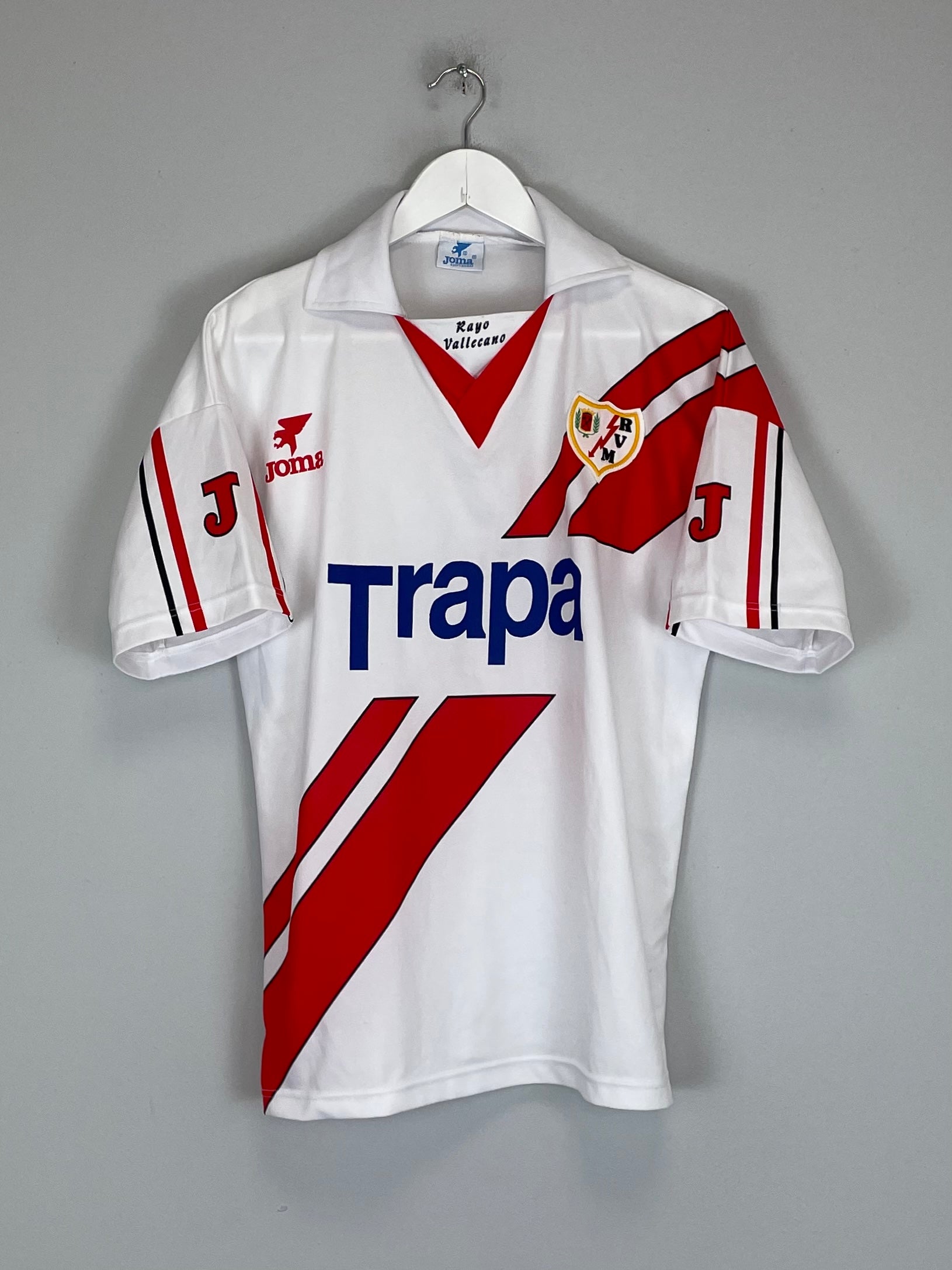 1997/98 RAYO VALLECANO HOME SHIRT (S) JOMA