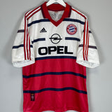 1998/00 BAYERN MUNICH HELMER #5 AWAY SHIRT (XL) ADIDAS