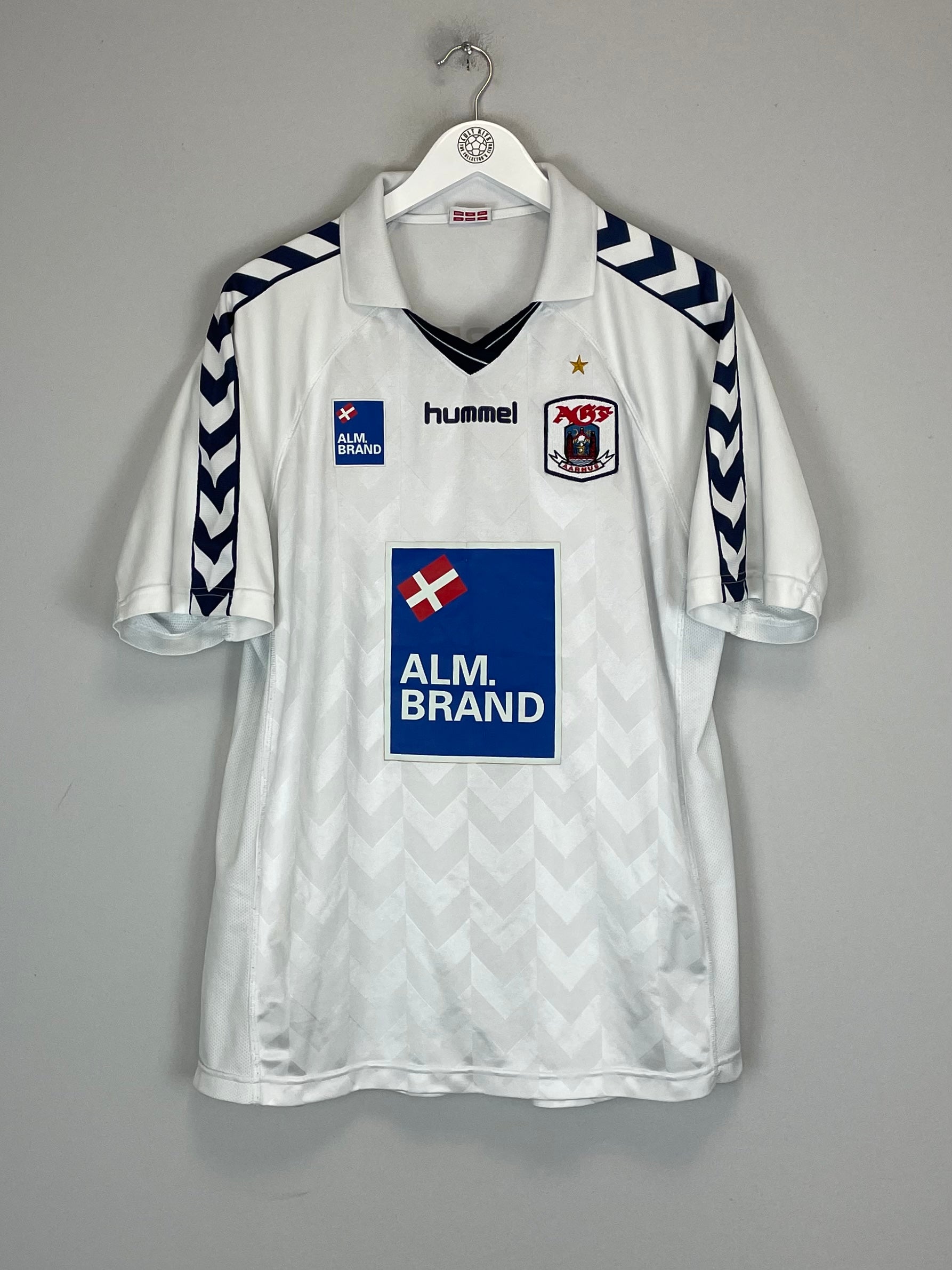 2005/07 AGF AARHUS HOME SHIRT (XXL) HUMMEL