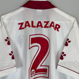 1998/00 ALBACETE ZALAZAR #2 *PLAYER ISSUE* AWAY SHIRT (L) KELME