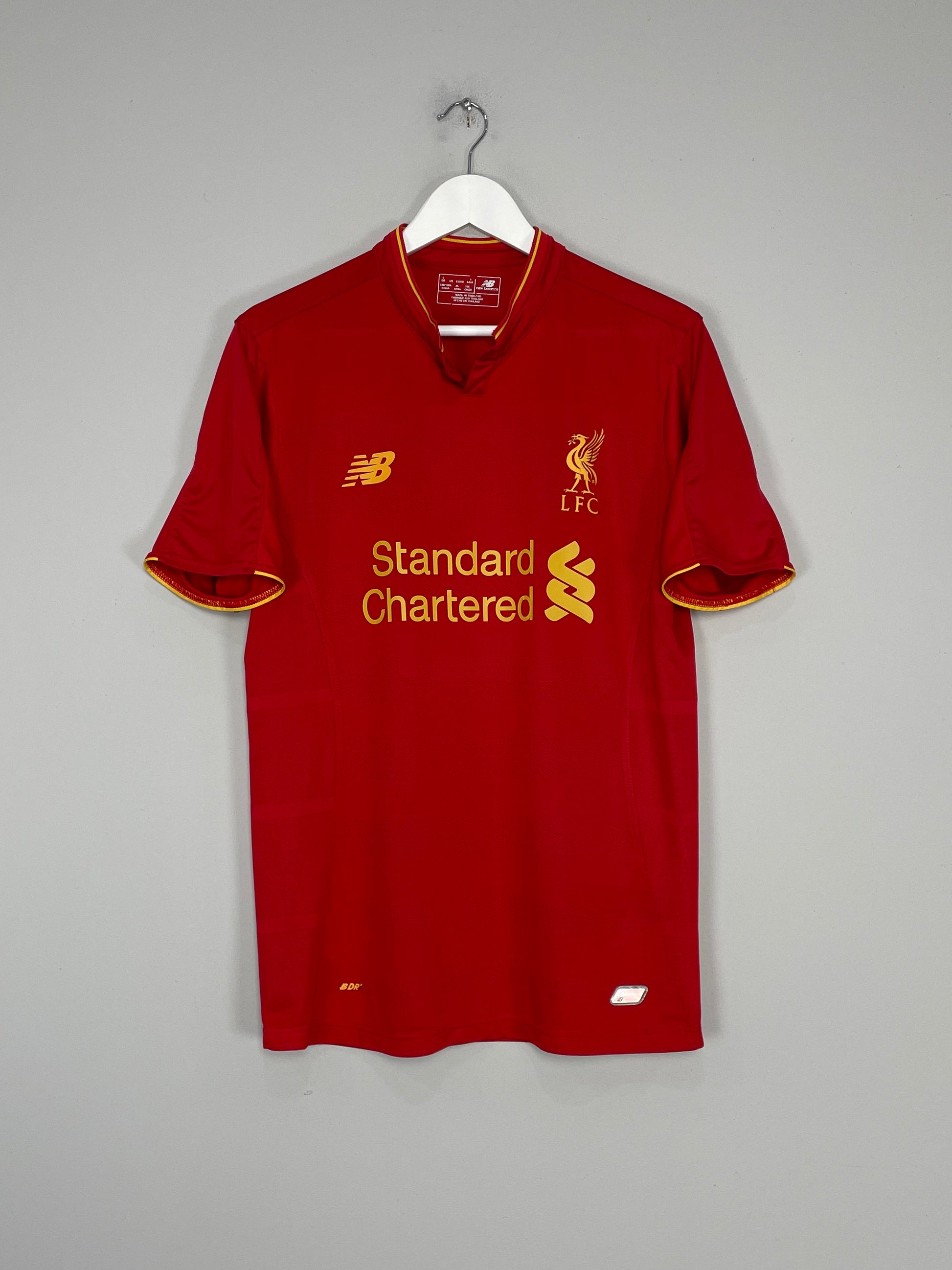 2016/17 Liverpool Third Jersey #19 MANE Small New Balance Neon