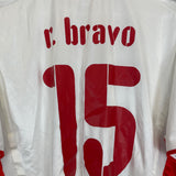 2008/09 OLYMPIAKOS R.BRAVO #15 AWAY SHIRT (XL) PUMA