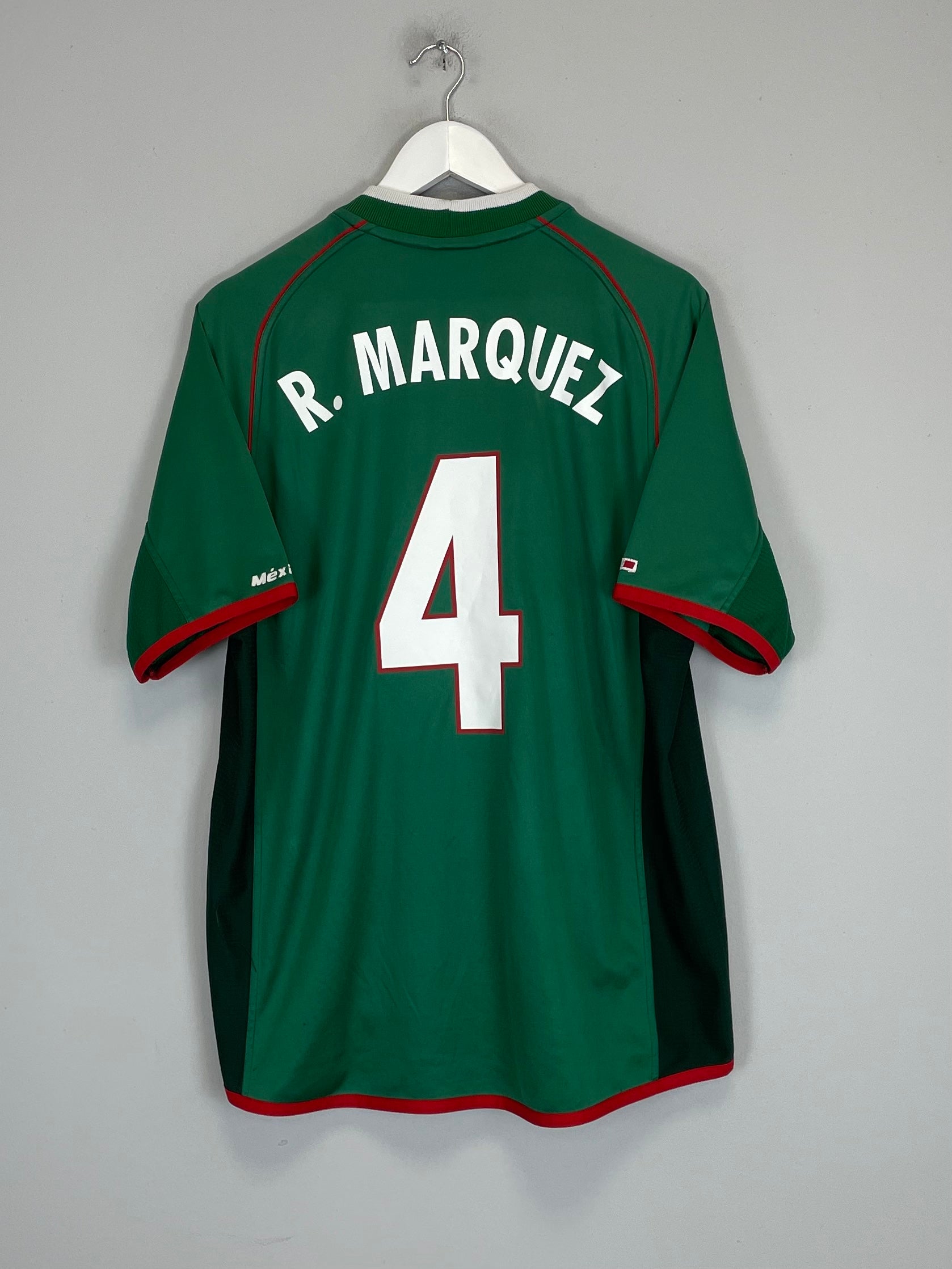 2002/03 MEXICO R.MARQUEZ #4 HOME SHIRT (XL) ATLETICA