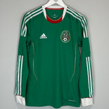 2011/13 MEXICO *PLAYER ISSUE* L/S HOME SHIRT (M) ADIDAS