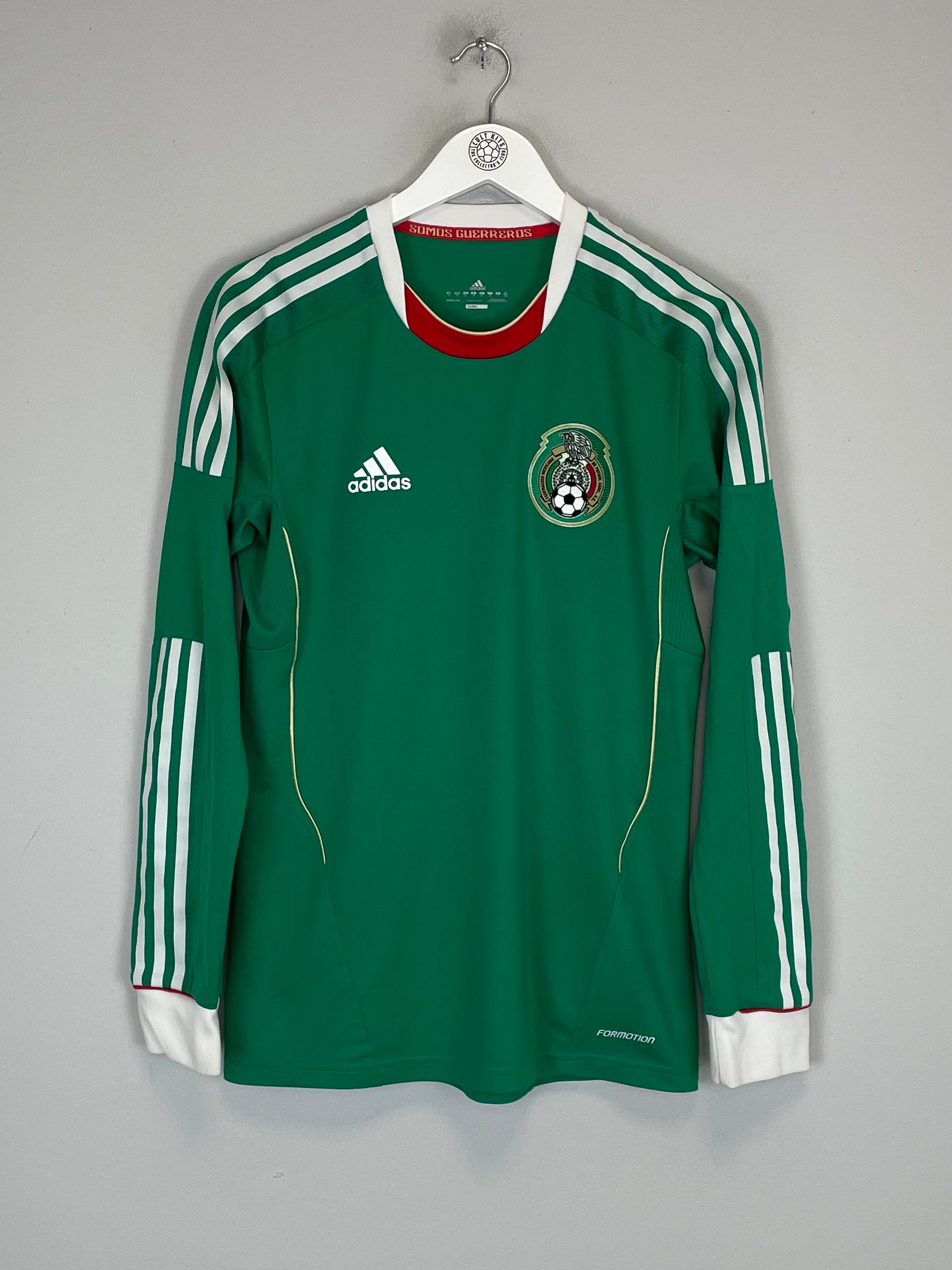 2011/13 MEXICO *PLAYER ISSUE* L/S HOME SHIRT (M) ADIDAS