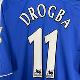 2006/08 CHELSEA DROGBA #11 HOME SHIRT (XXL) ADIDAS