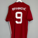 2016/17 MANCHESTER UNITED IBRAHIMOVIC #9 HOME SHIRT (XL) ADIDAS