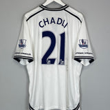 2013/14 TOTTENHAM CHADLI #21 *SIGNED* HOME SHIRT (XL) UNDER ARMOUR