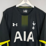 2014/15 TOTTENHAM DEMBELE #19 AWAY SHIRT (XXL) UNDER ARMOUR