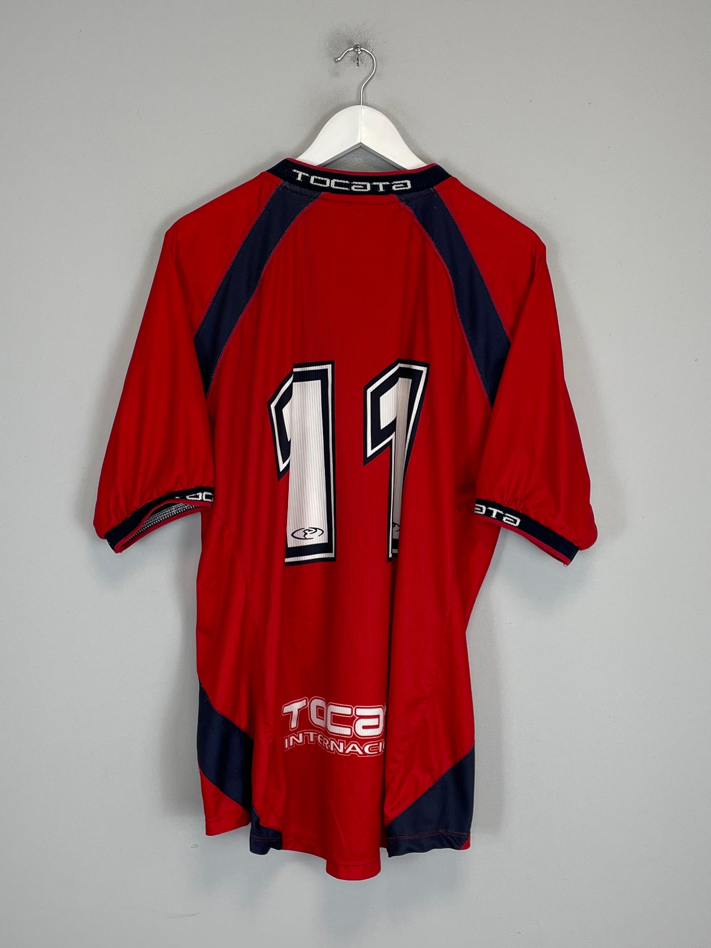 2003 INDEPENDIENTE MEDELLIN #11 HOME SHIRT (XL) TOCATA