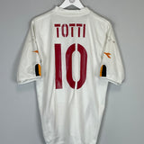 2003/04 ROMA TOTTI #10 AWAY SHIRT (L) DIADORA