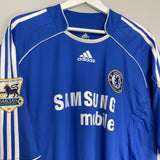 2006/08 CHELSEA DROGBA #11 HOME SHIRT (XXL) ADIDAS