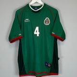 2001/02 MEXICO R.MARQUEZ #4 HOME SHIRT (XL) ATLETICA