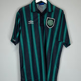 1991/93 BRAZIL HOME SHIRT (XL) UMBRO