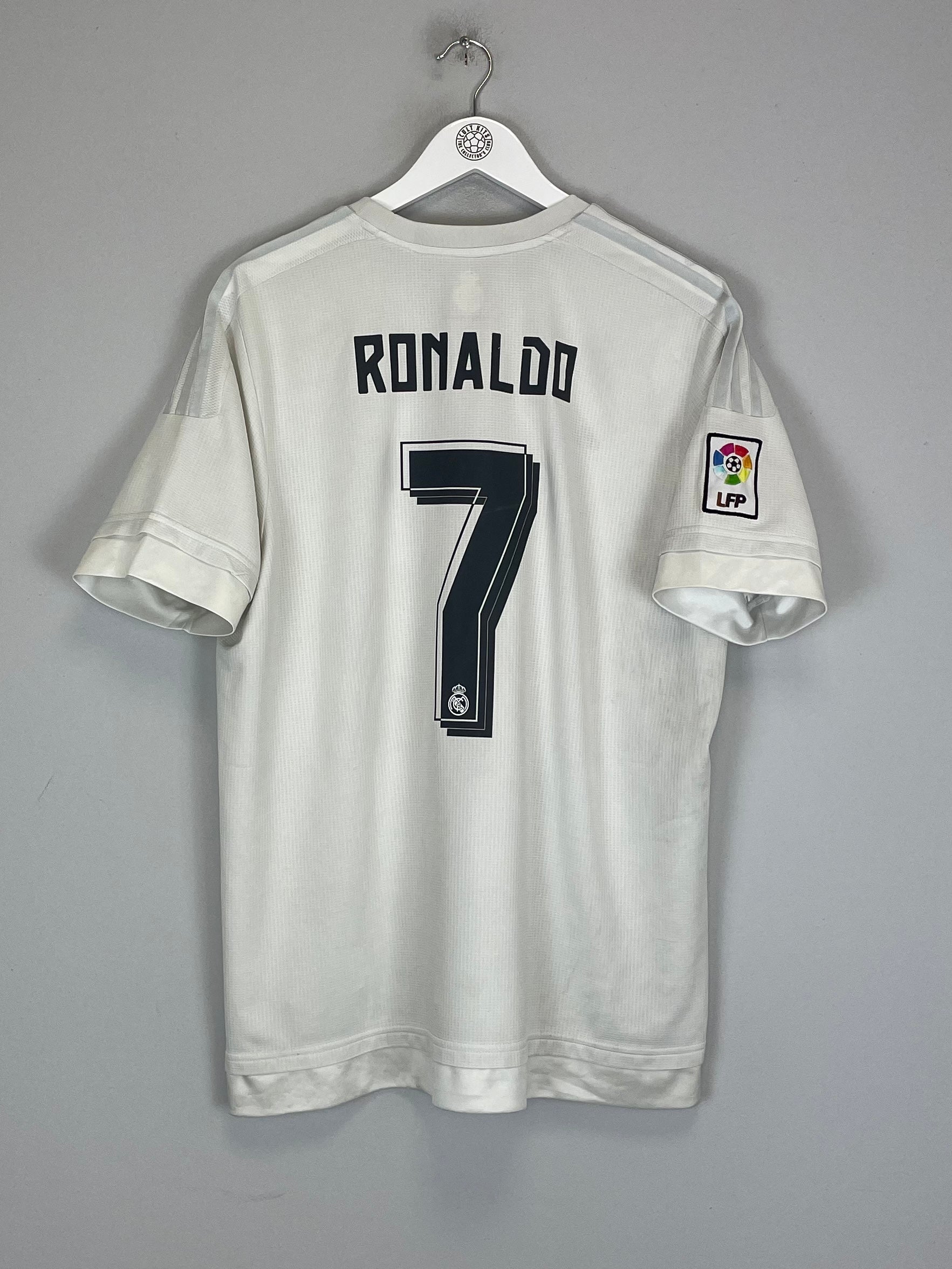 2015/16 REAL MADRID RONALDO #7 HOME SHIRT (XL) ADIDAS