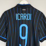 2014/15 INTER MILAN ICARDI #9 HOME SHIRT (M) NIKE