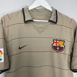 2003/05 BARCELONA SAVIOLA #7 AWAY SHIRT (M) NIKE