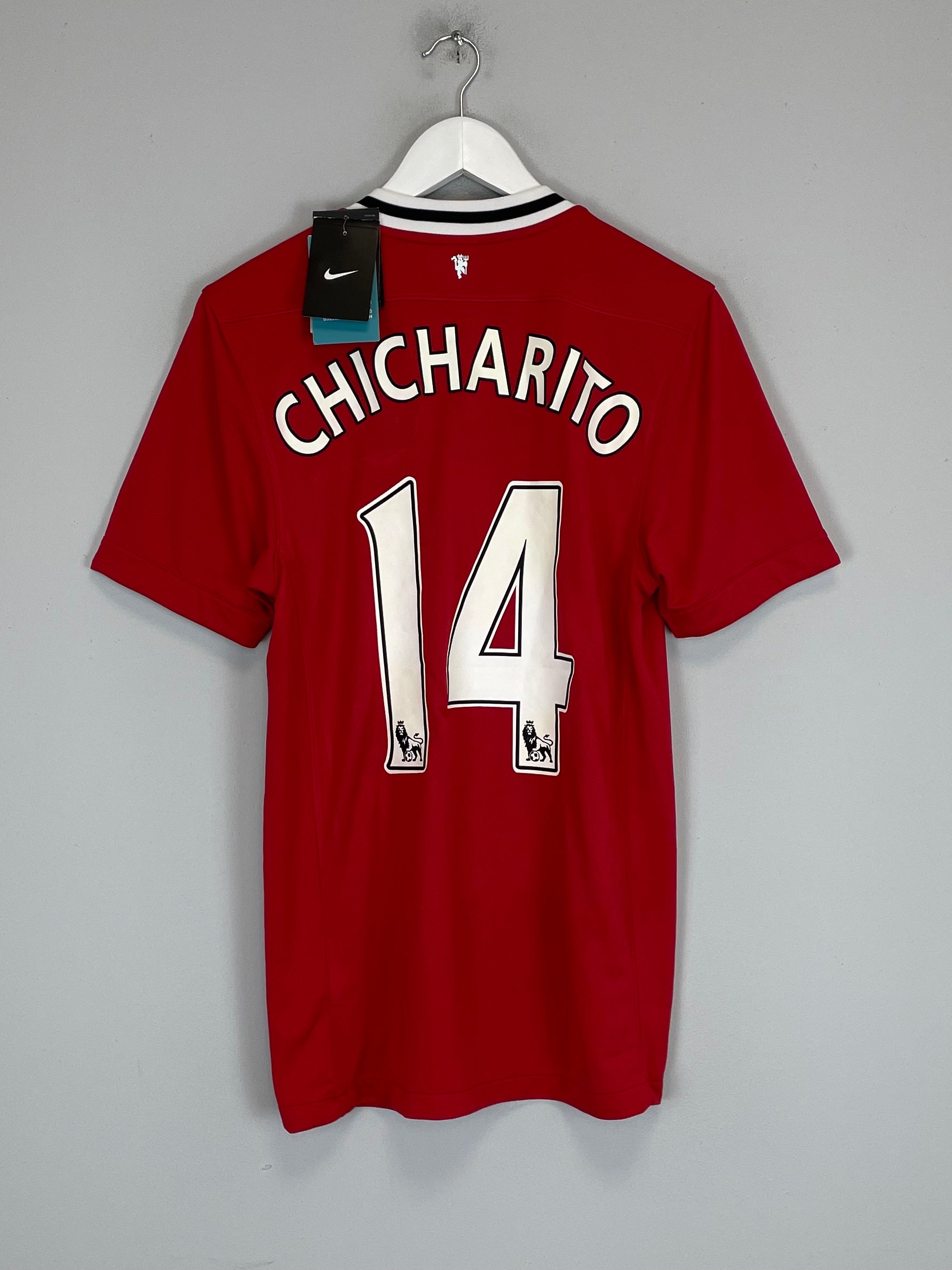 2011/12 MANCHESTER UNITED CHICHARITO #14 *BNWT* HOME SHIRT (S) NIKE