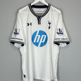 2013/14 TOTTENHAM CHADLI #21 *SIGNED* HOME SHIRT (XL) UNDER ARMOUR