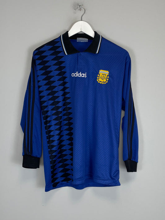 1994/95 ARGENTINA L/S AWAY SHIRT (S) ADIDAS