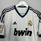 2012/13 REAL MADRID ALONSO #14 HOME SHIRT (M) ADIDAS