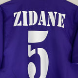 2001/02 REAL MADRID ZIDANE #5 *CENTENARY* THIRD SHIRT (L) ADIDAS