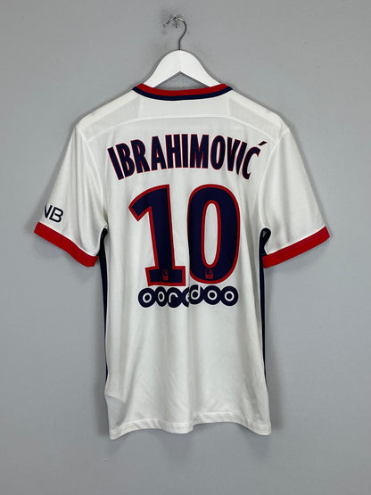 2015/16 PSG IBRAHIMOVIC #10 AWAY SHIRT (M) NIKE