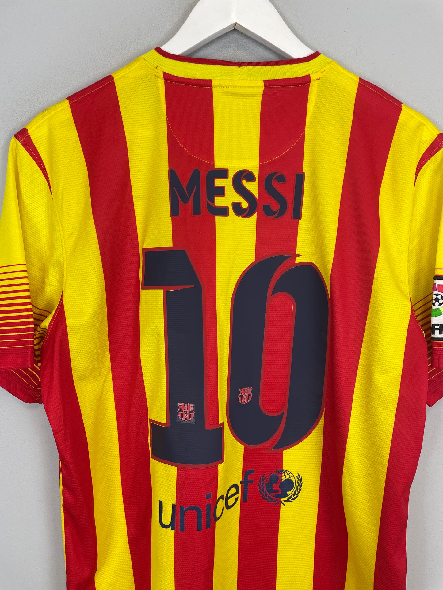 2013/14 BARCELONA MESSI #10 AWAY SHIRT (L) NIKE