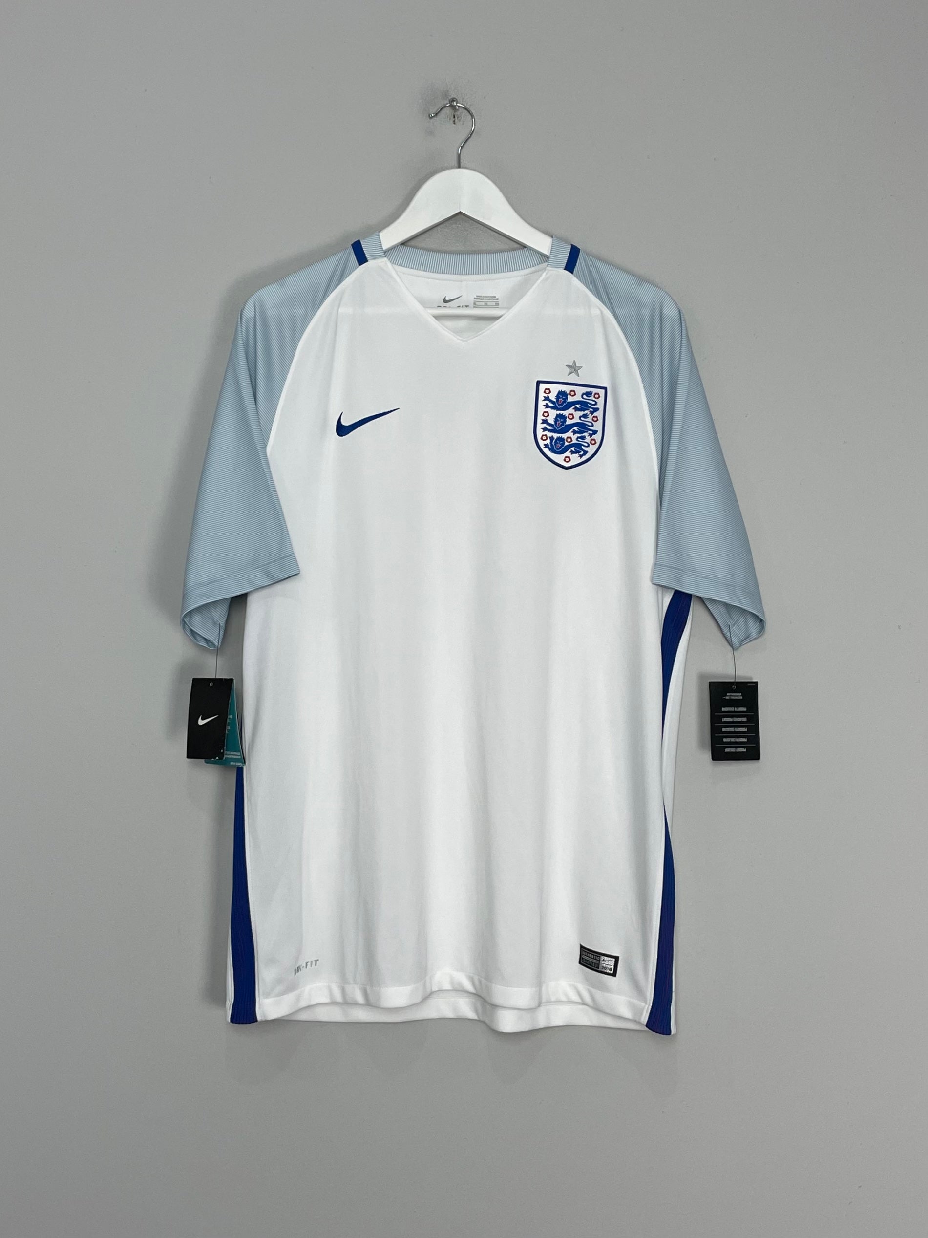 2016/17 ENGLAND *BNWT* HOME SHIRT (XL) NIKE