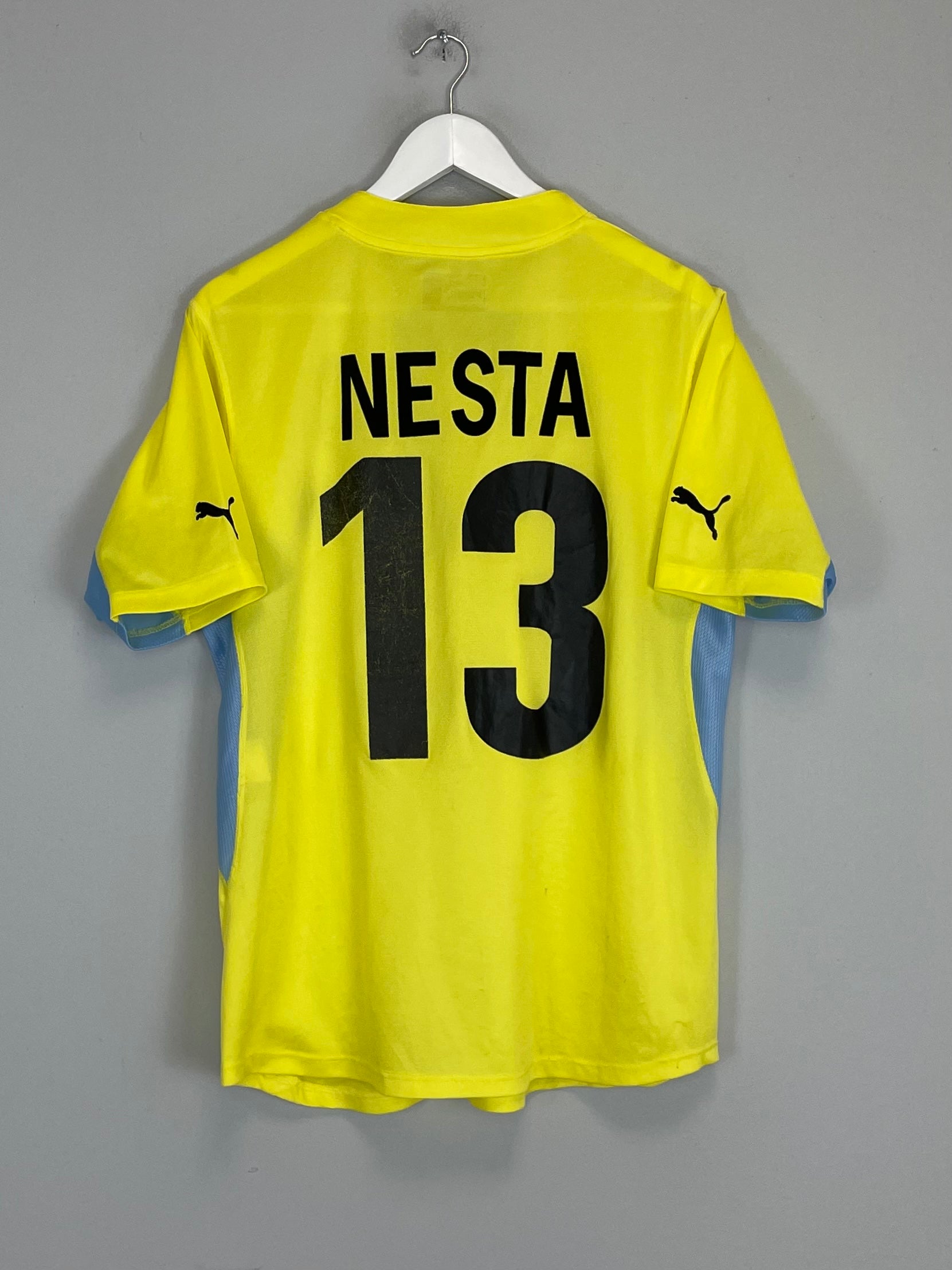 2001/02 LAZIO NESTA #13 AWAY SHIRT (L) PUMA