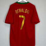 2008/10 PORTUGAL RONALDO #7 HOME SHIRT (L) NIKE