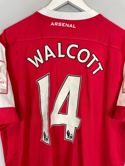 2010/11 ARSENAL WALCOTT #14 *FA CUP* HOME SHIRT (XXL) NIKE