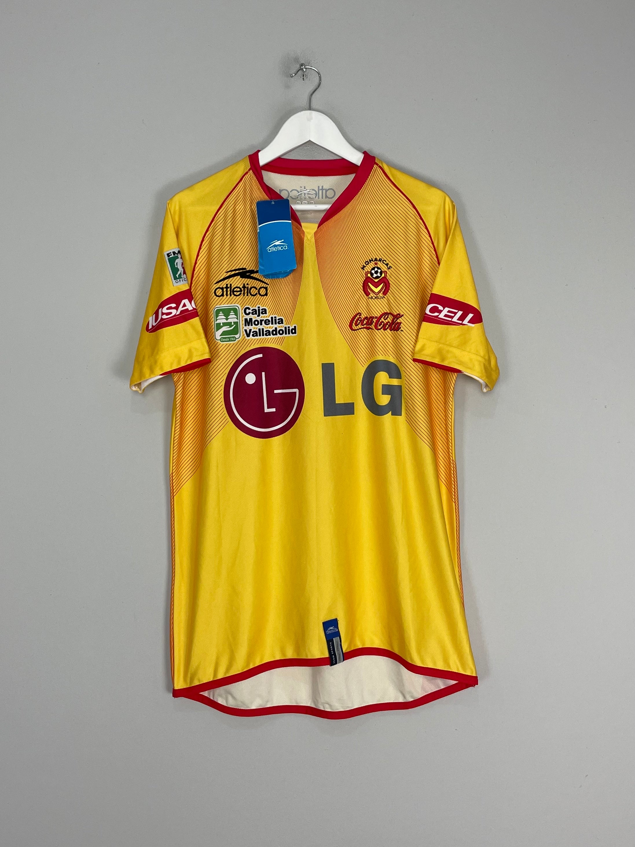 2007/08 MONARCAS MORELIA *BNWT* HOME SHIRT (M) ATLETICA