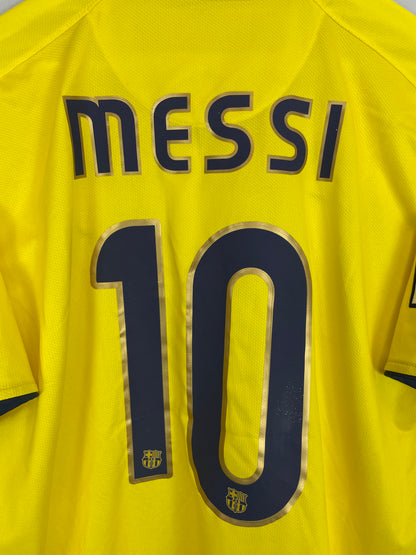 2008/10 BARCELONA MESSI #10 AWAY SHIRT (XL) NIKE