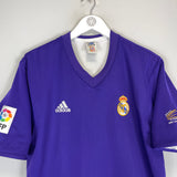 2001/02 REAL MADRID ZIDANE #5 *CENTENARY* THIRD SHIRT (L) ADIDAS