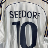 1998/99 REAL MADRID SEEDORF #10 HOME SHIRT (L) ADIDAS