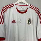 2012/14 MEXICO *SIGNED* AWAY SHIRT (XL) ADIDAS