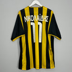 2002/04 AEK ATHENS NIKOLAIDIS #11 HOME SHIRT (XXL) NIKE