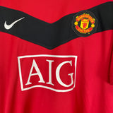 2009/10 MANCHESTER UNITED ROONEY #10 HOME SHIRT (XL) NIKE