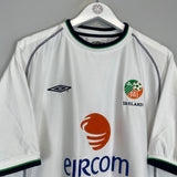 2001/02 IRELAND AWAY SHIRT (XL) UMBRO