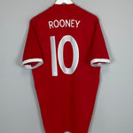 2010/11 ENGLAND ROONEY #10 AWAY SHIRT (L) UMBRO