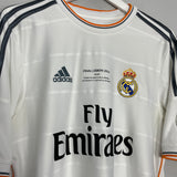 2013/14 REAL MADRID RONALDO #7 *CL FINAL* HOME SHIRT (L) ADIDAS