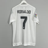 2015/16 REAL MADRID RONALDO #7 HOME SHIRT (L) ADIDAS