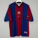 1998/00 BARCELONA HOME SHIRT (XL) NIKE