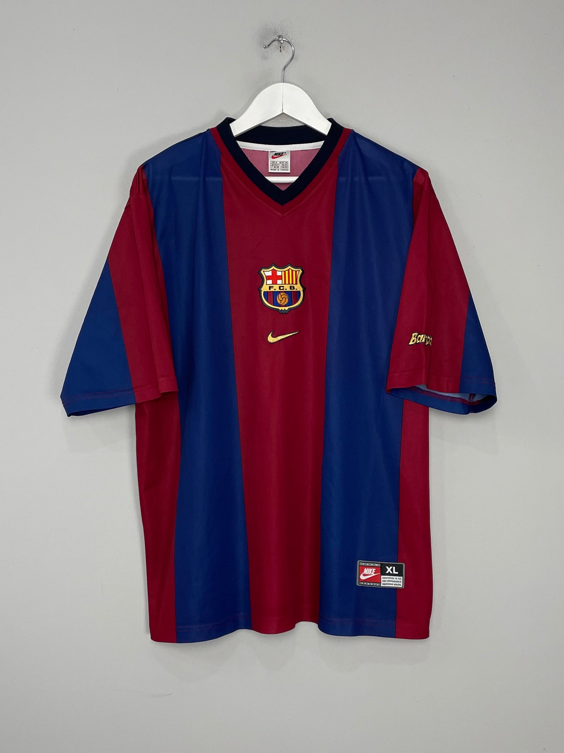 1998/00 BARCELONA HOME SHIRT (XL) NIKE