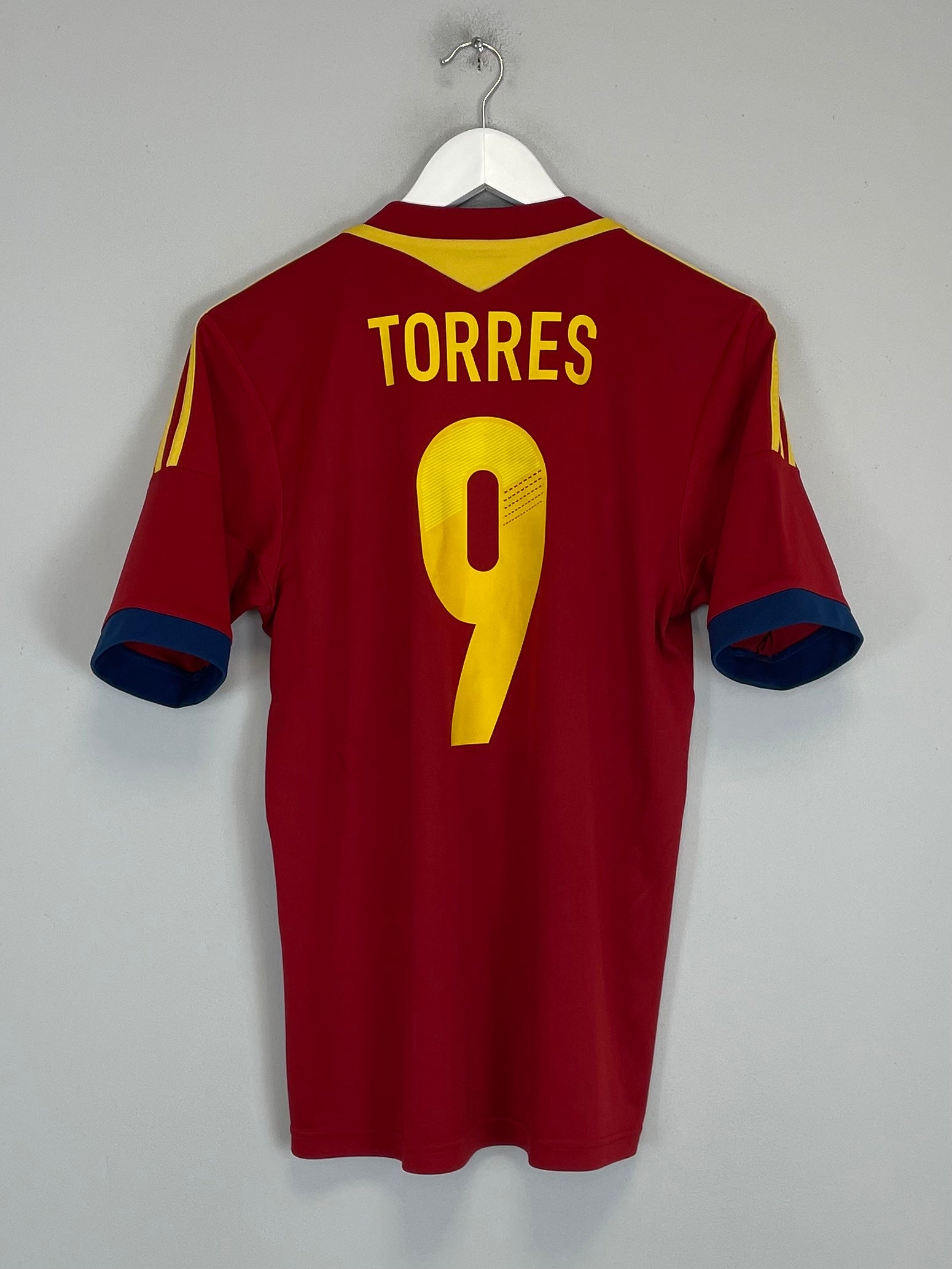 2013/14 SPAIN TORRES #9 HOME SHIRT (S) ADIDAS